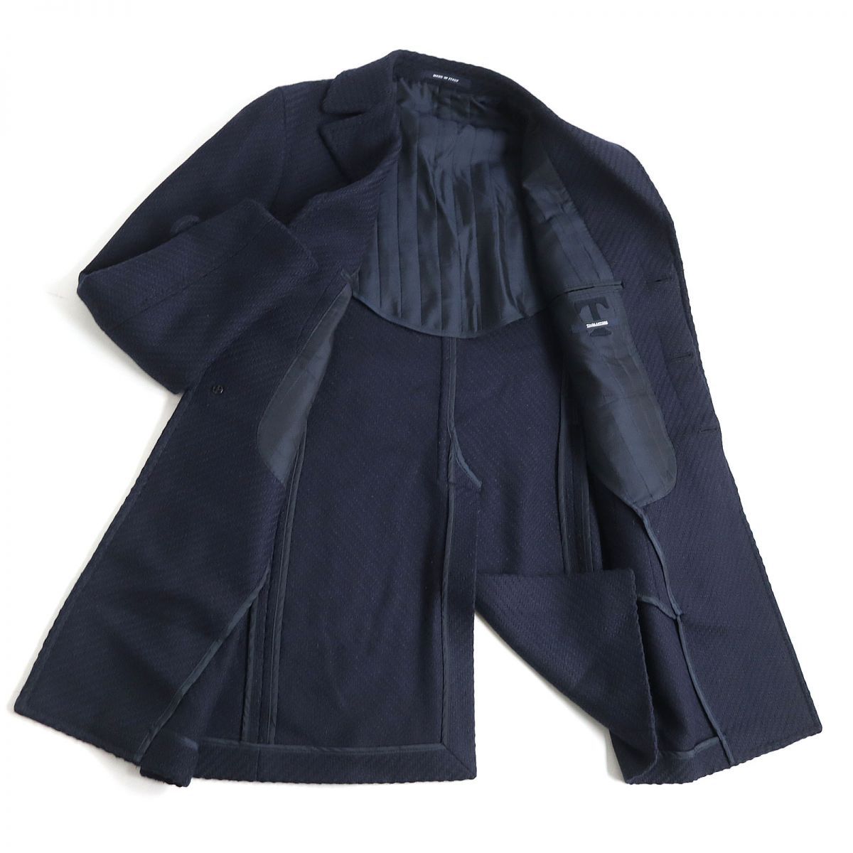 美品◇TAGLIATORE タリアトーレ THOMAS 34UIC135 比翼仕立て ミドル丈