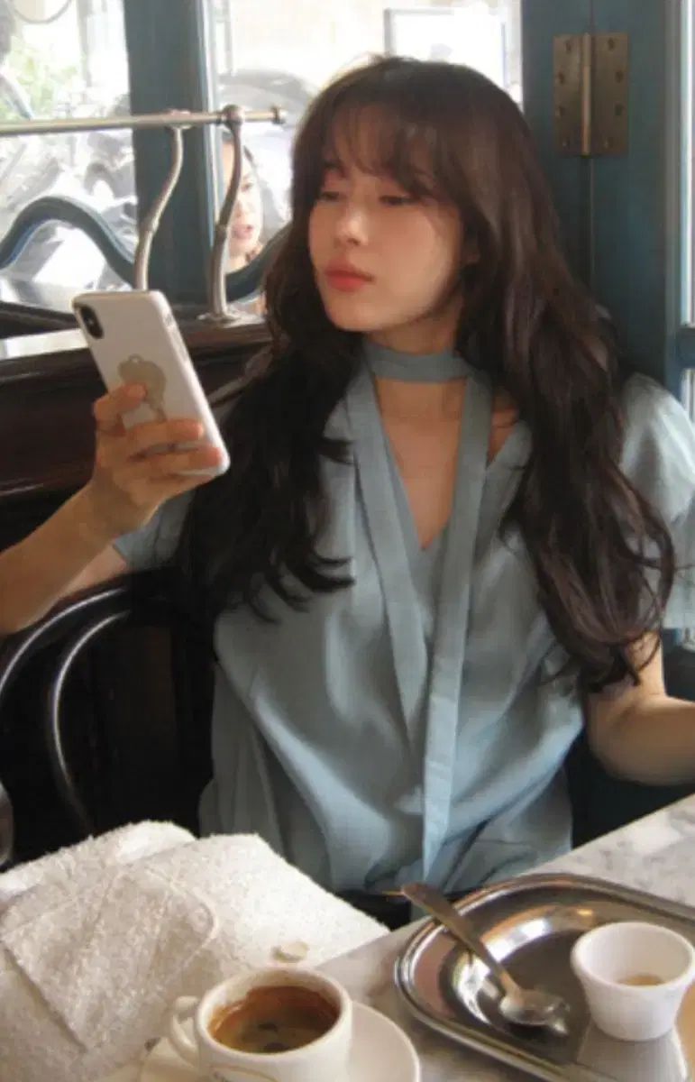 녹섭 モダンミニドレスタイONE PIECE