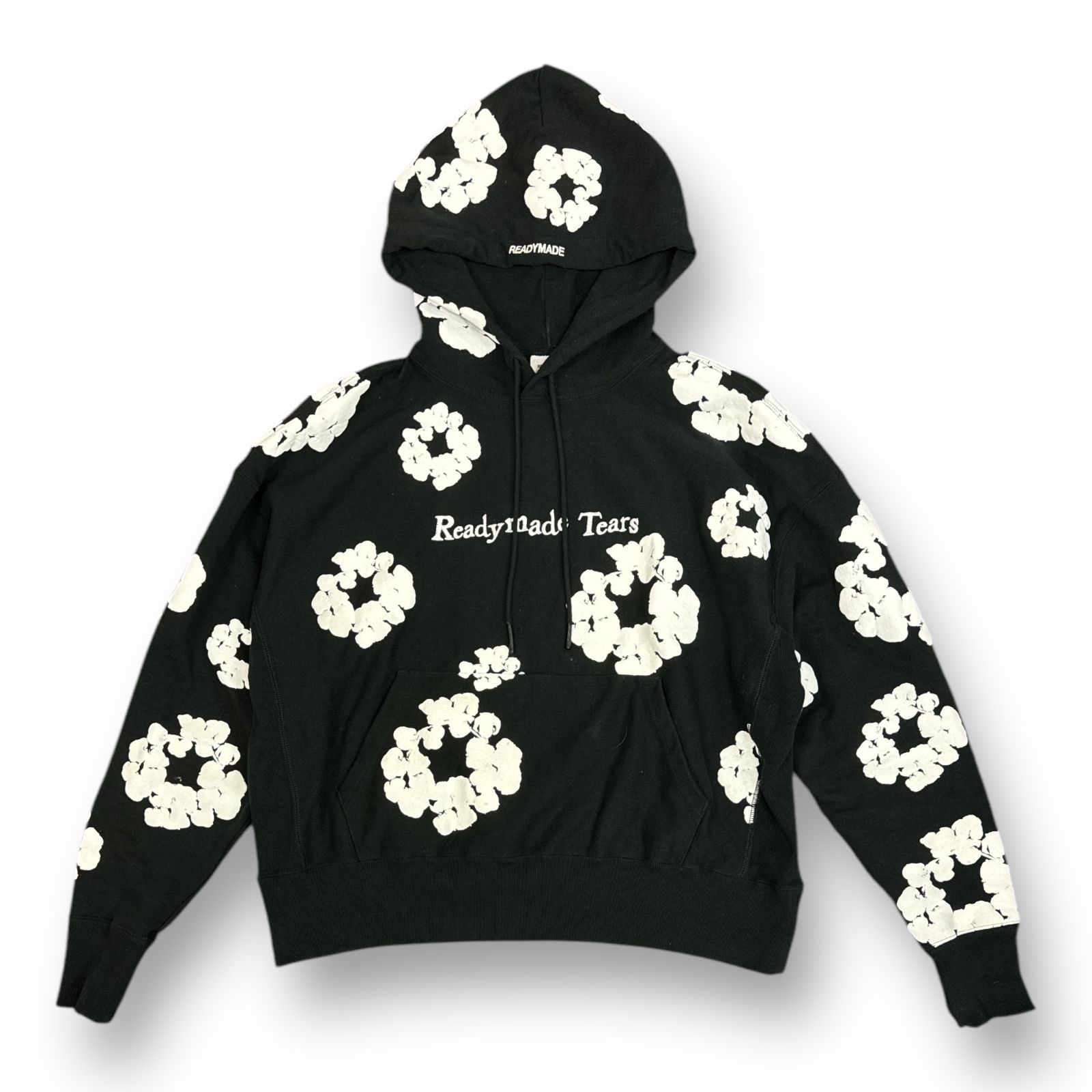 READY MADE × DENIM TEARS 22AW Cotton Wreath Hoodie コットンリース 