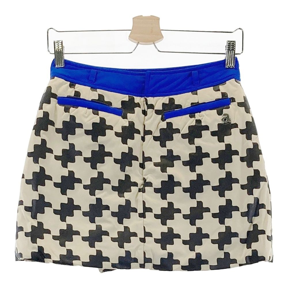 サイズ 36 ARCHIVIO アルチビオ 裏地付 中綿スカート 総柄 ベージュ系 240101390280 ゴルフウェア レディース ストスト