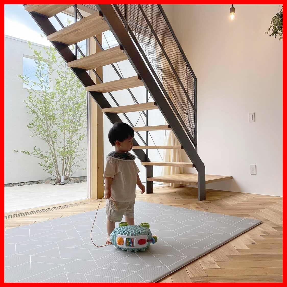 Little Bot Baby ベビープレーマット (禅線+三角形、大) Amazon.co.jp: Little Bot Baby ベビープレーマット (禅線+