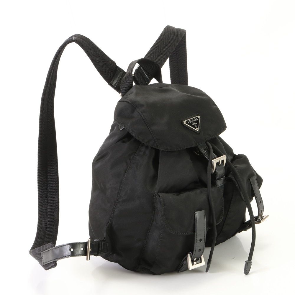 極美品 プラダ テスート ナイロン 三角ロゴ リュックサック リュック