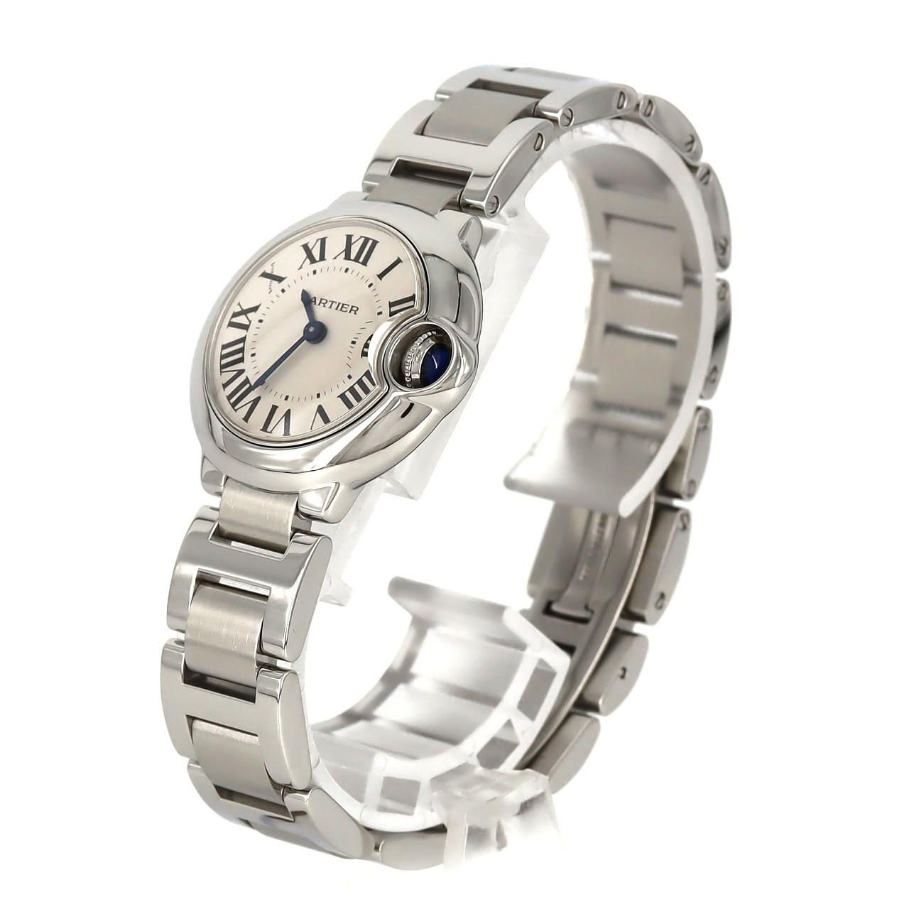 値下げW69010Z4 バロンブルーSM 28mm SS クォーツ レディス 1186-0