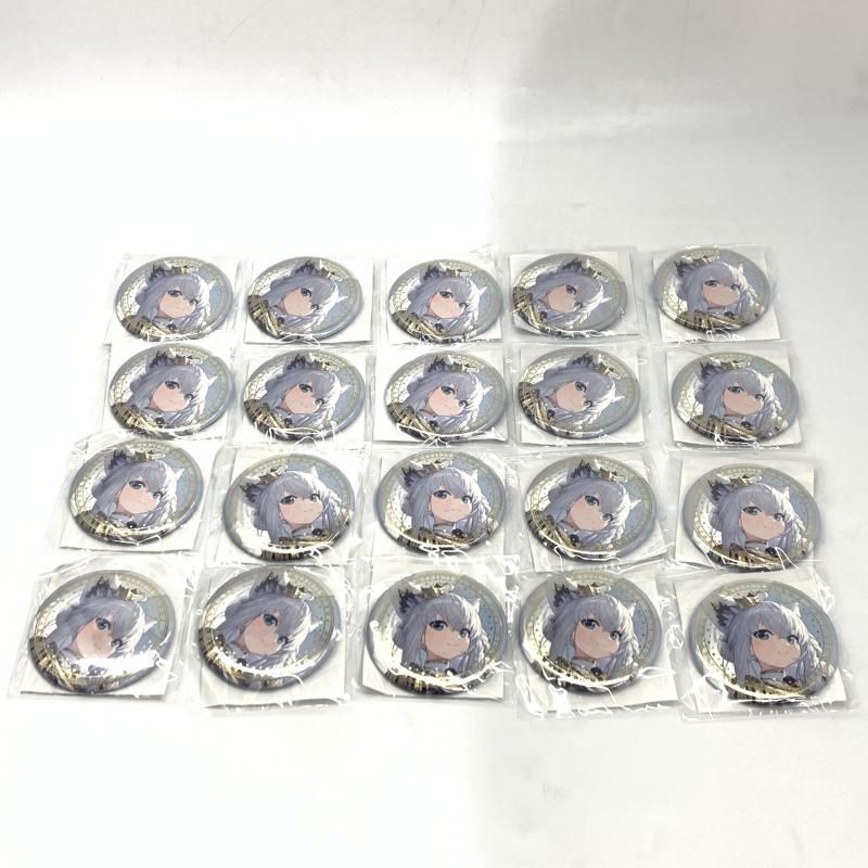 中古】白上フブキ 1stソロライブ fbkingdom 缶バッジ 20個セット