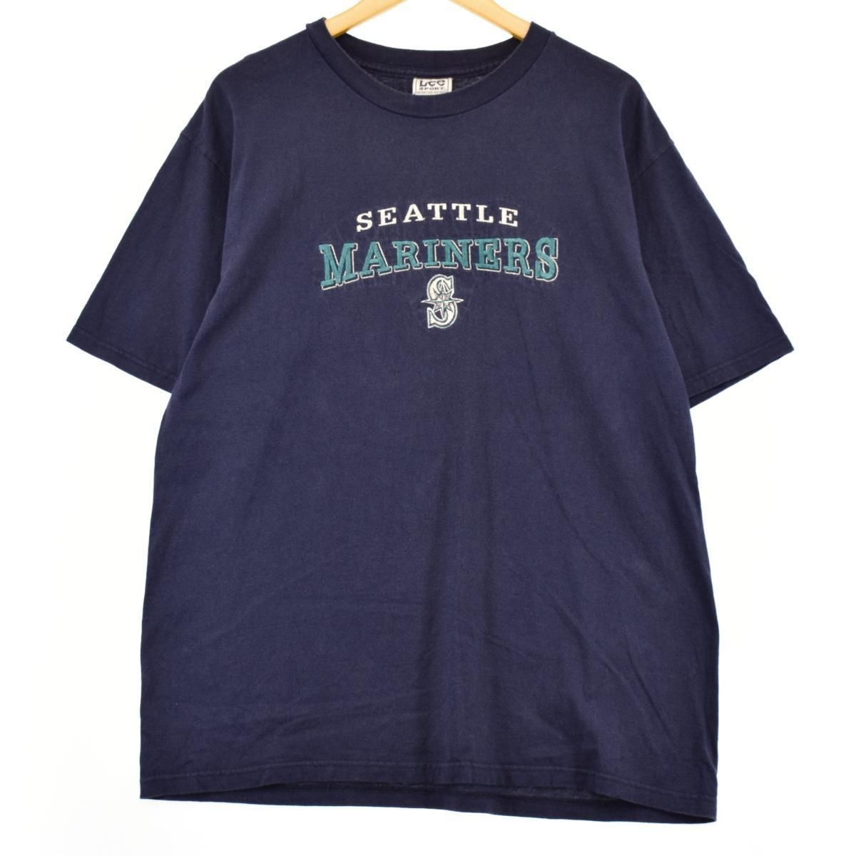 古着 MLB SEATTLE MARINERS シアトルマリナーズ Vネック ウォーム 