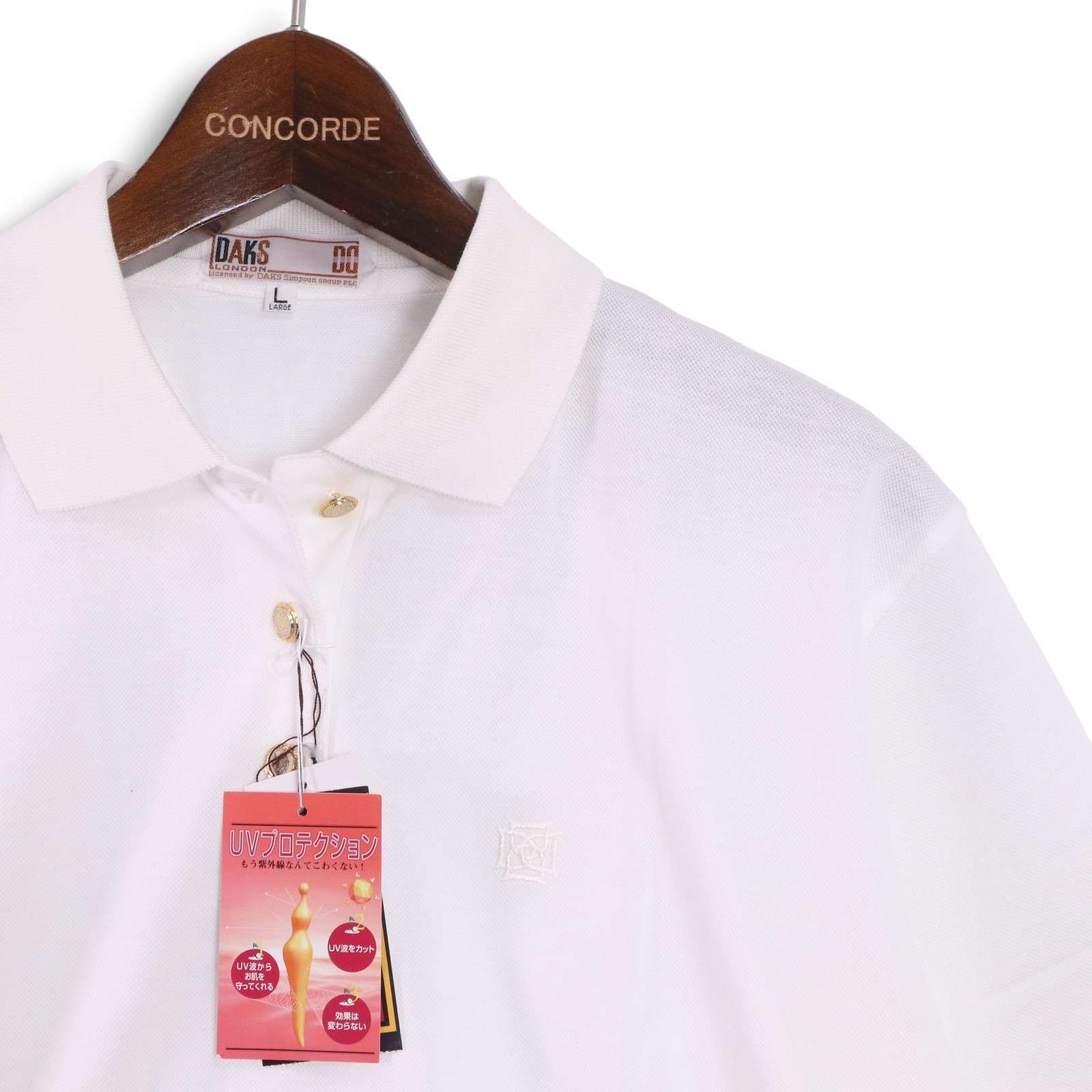 新品 未使用】 DAKS GOLF ダックス ゴルフ 春夏 UV