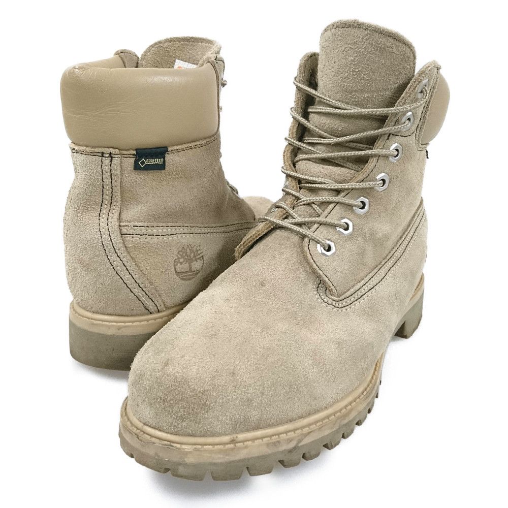 NONNATIVE ノンネイティブ × Timberland ティンバーランド GORE-TEX スウェードブーツ ベージュ系 サイズUS9=27cm  正規品 / 30413