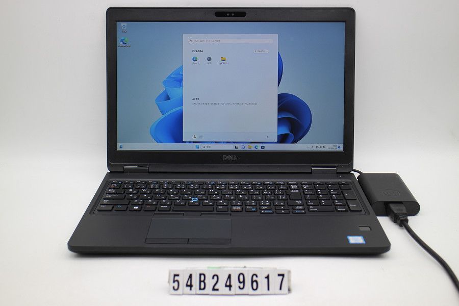 DELL Latitude 5590 Core i5 8350U 1.7GHz/8GB/256GB(SSD)/15.6W/FHD(1920x1080)/Win11 【54B249617】