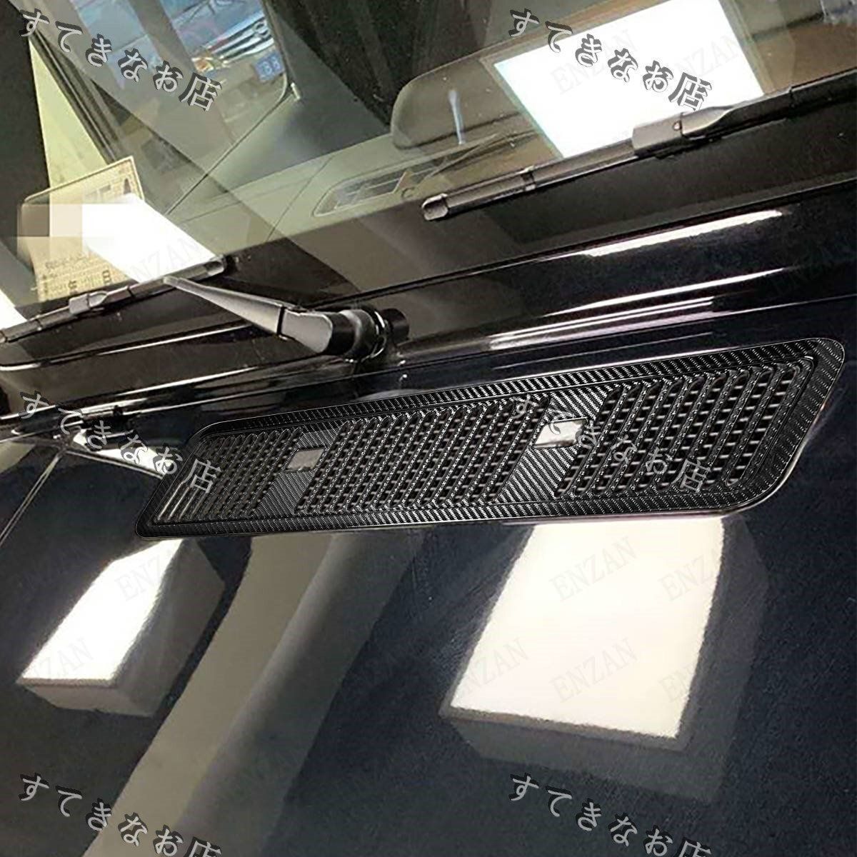 カーボン製 エンジンフードカバー 外装パーツ W463系対応 ドレスアップ