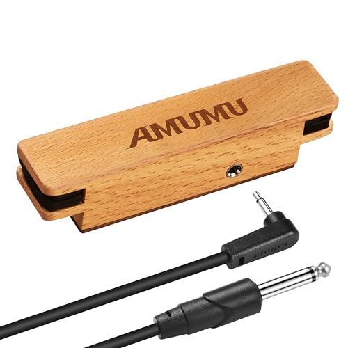 Amumu SP30 アコスティックギター用サウンドホール マグネティック ピックアップ