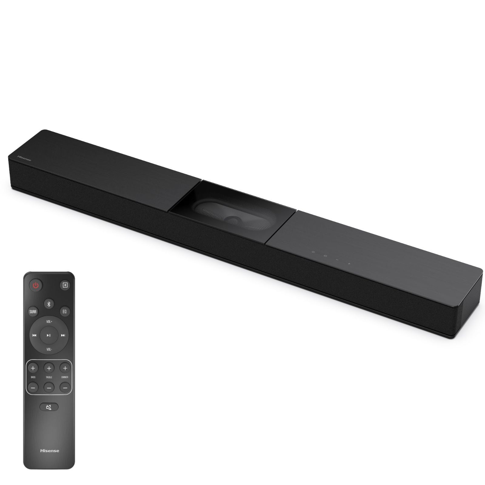 HS2000N スピーカー サブウーファー内蔵 サウンドバー Bluetooth|HDMI|ARC対応 2.1ch 2025年モデル ハイセンス ブラック