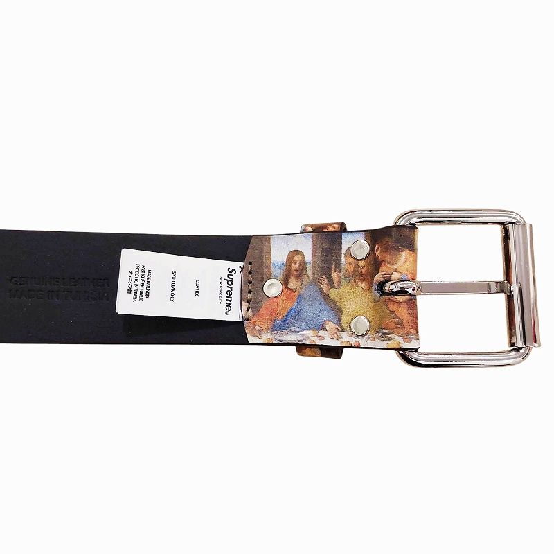 シュプリーム 最後の晩餐 ベルト M サイズ Supreme Supreme シュプリーム 2025SS Last Supper Leather Belt ラスト
