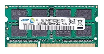 【中古】サムスン純正 PC3-8500(DDR3-1066) SO-DIMM 4GB ノートPC用メモリ mac対応