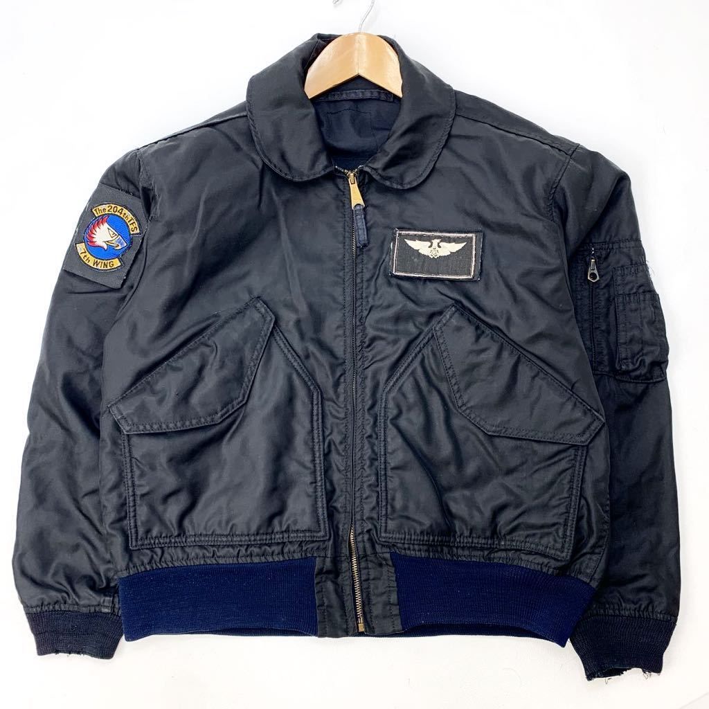 ヴィンテージ ☆ SCOVILL ジッパー CWU-45/P フライトジャケット ML