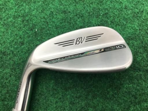タイトリスト VOKEY SPIN MILLED SM10 ツアークロム 48° 10°F レフティ ウェッジ WG 純正特注シャフト フレックスS メンズ 男性用 左利き レフティ 左用 Cランク ゴルフクラブ