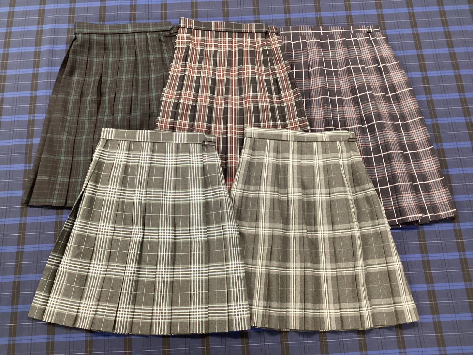 女子制服 スクールスカートまとめ売り
