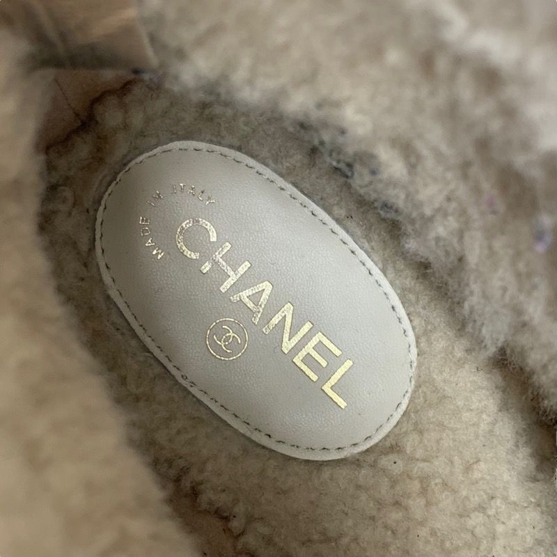 シャネル CHANEL ブーツ ショートブーツ 靴 シューズ スエード ...