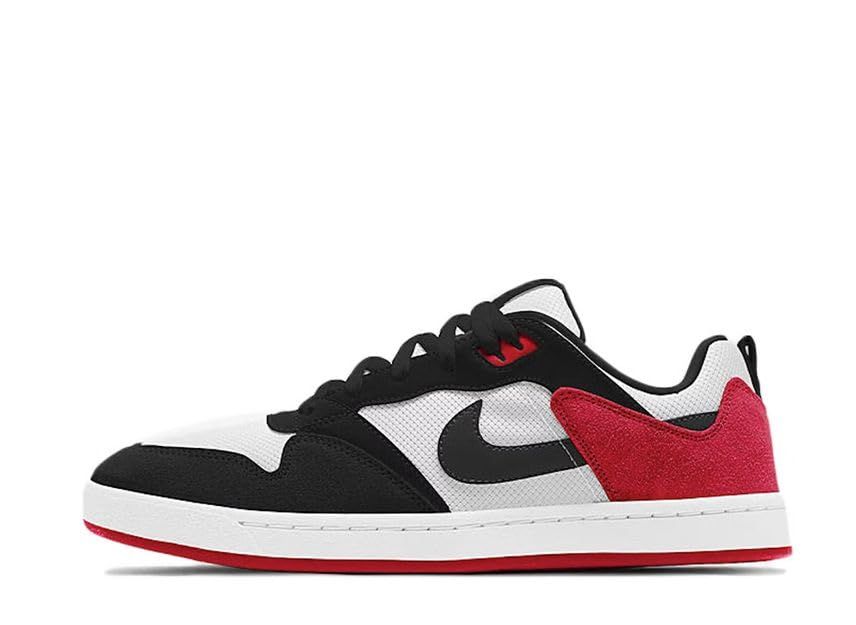 [ナイキ] SB アリウープ SB ALLEYOOP Black Toe/University Red/White CJ0882-102 (measurement_26_point_5_centimeters)