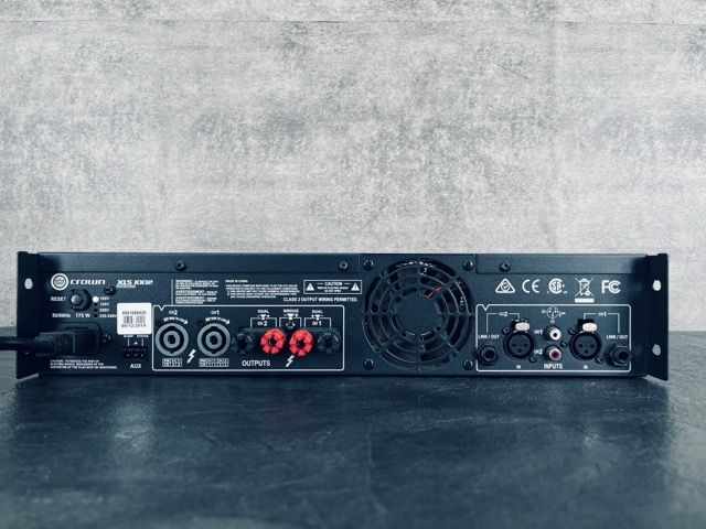 パワーアンプ 【】動作保証 crown クラウン XLS1002 ステレオ