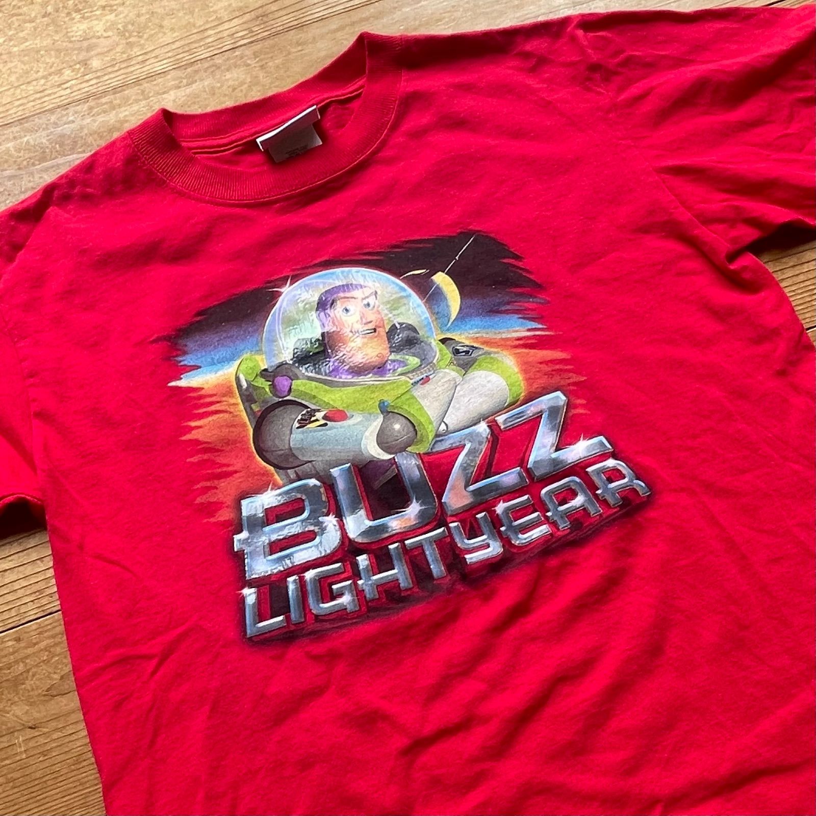00's The Disney Store TOY STORY Buzz Lightyear Tシャツ 古着