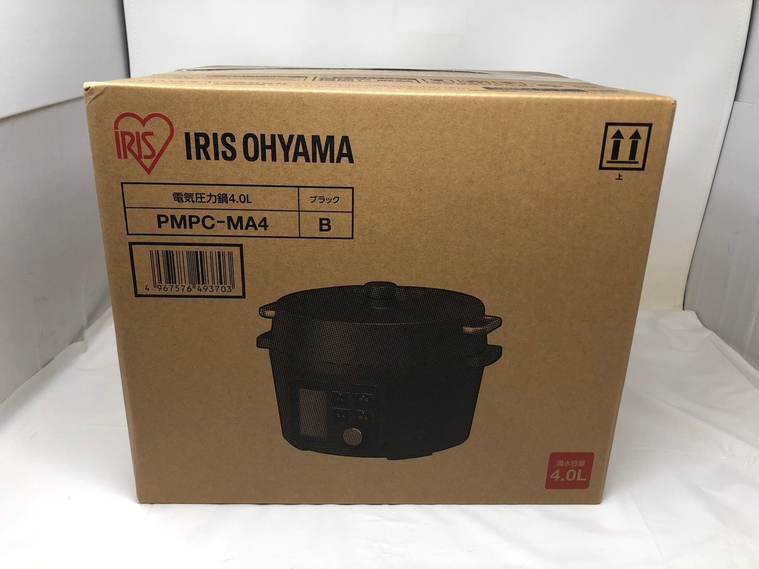 ◆ IRISOHYYAMA アイリスオーヤマ 電気圧力鍋 4.0L PMPC-MA4 ◆19021