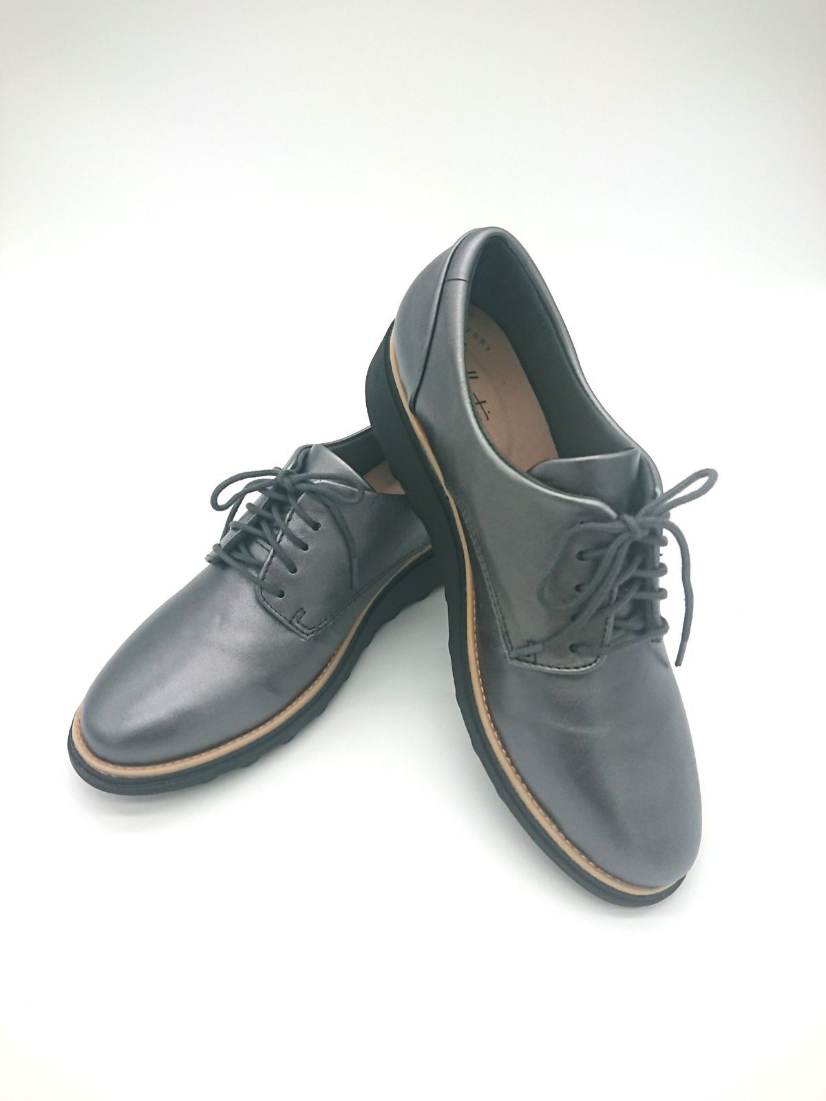 Clarks シャロンノエルレースアップ クラークス] レースアップシューズ