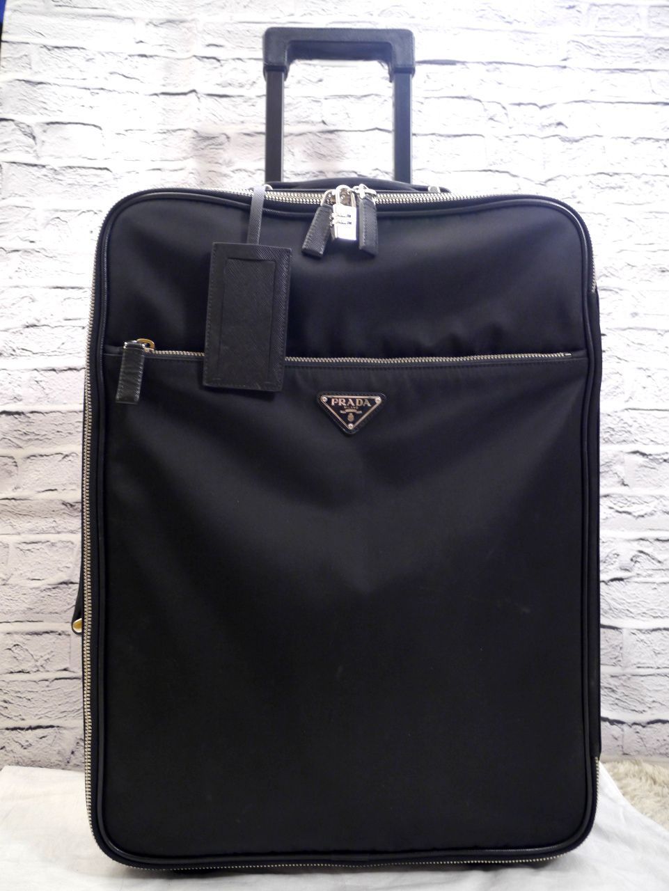 プラダ キャリーケース 旅行 バッグ 美品 ビジネス （☆PRADA プラダ 