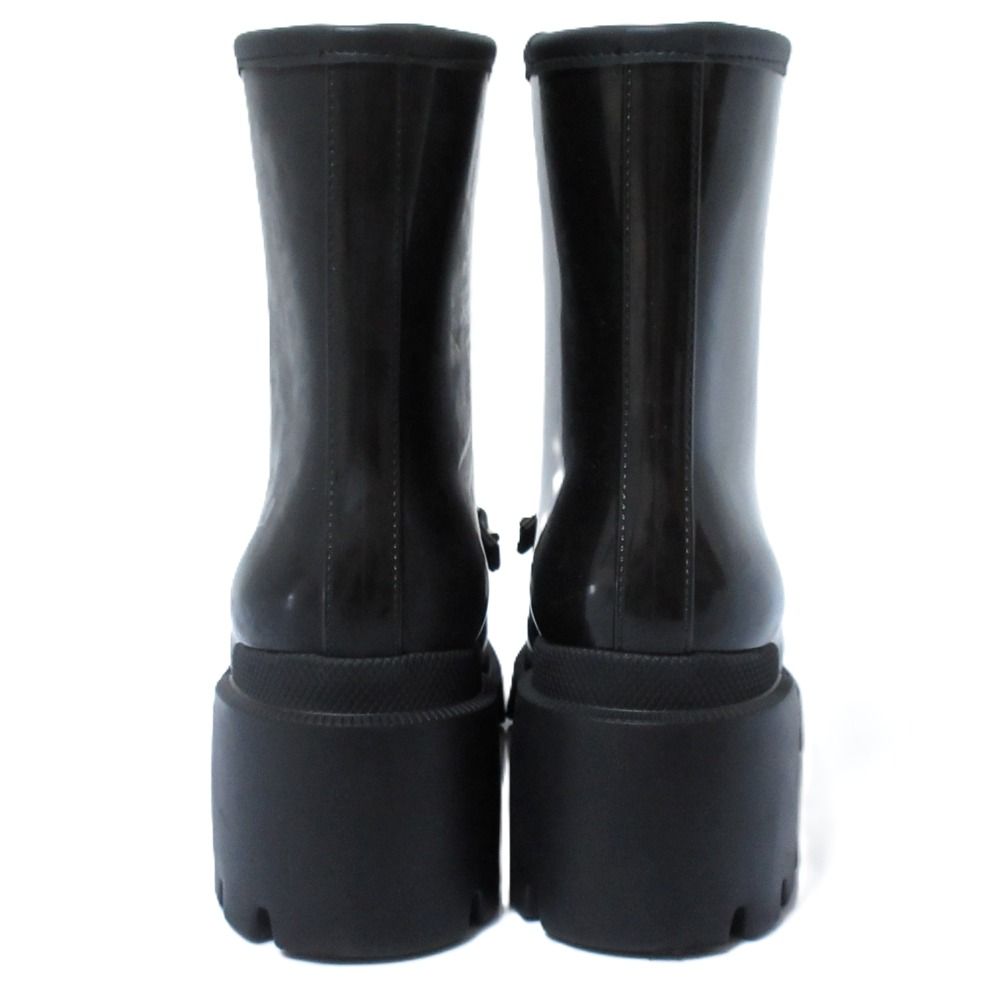 美品 GUCCI グッチ ホースビット アンクルブーツ レインブーツ