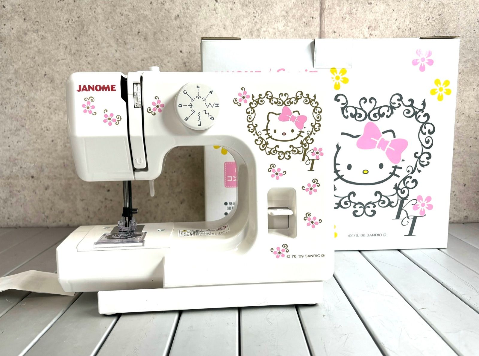 ジャノメ Sanrio いたく ハローキティ ミシン