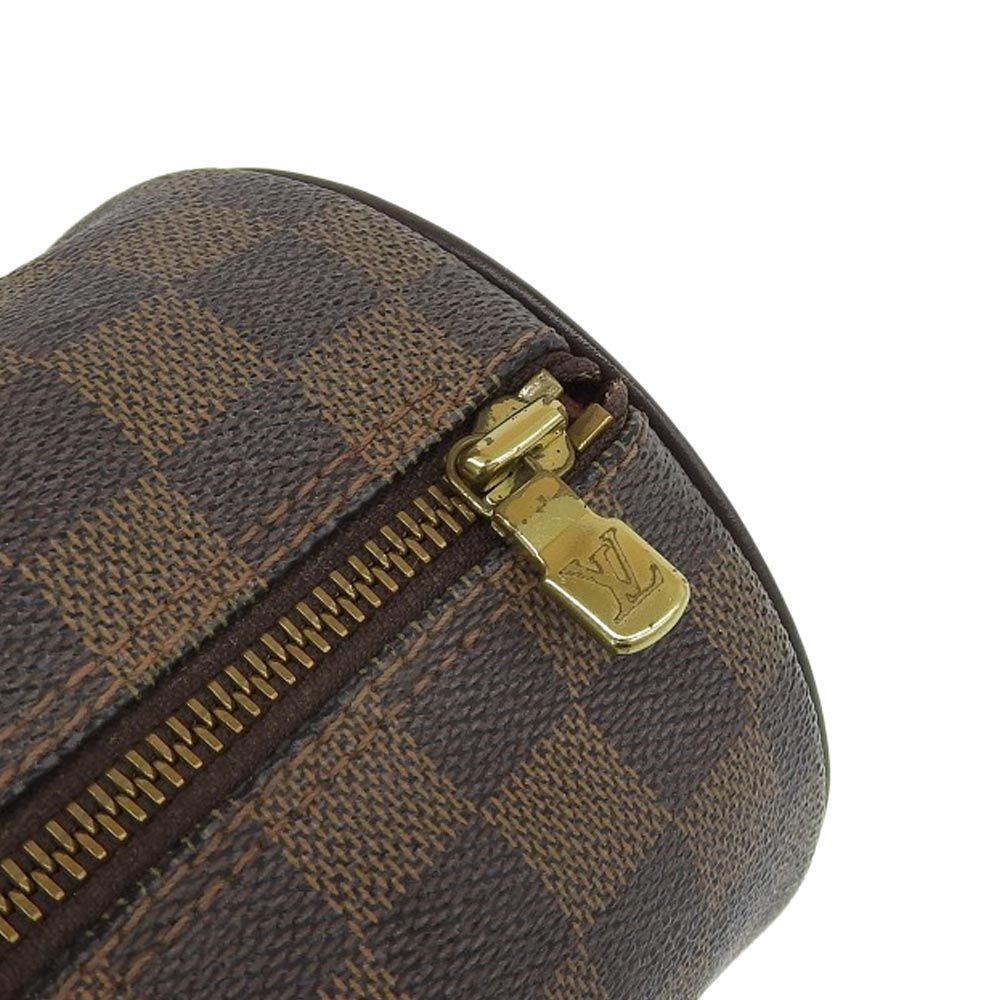 本物保証】 ルイヴィトン LOUIS VUITTON ダミエ パピヨンPM 27 ハンドバッグ エベヌ N51304 - メルカリ