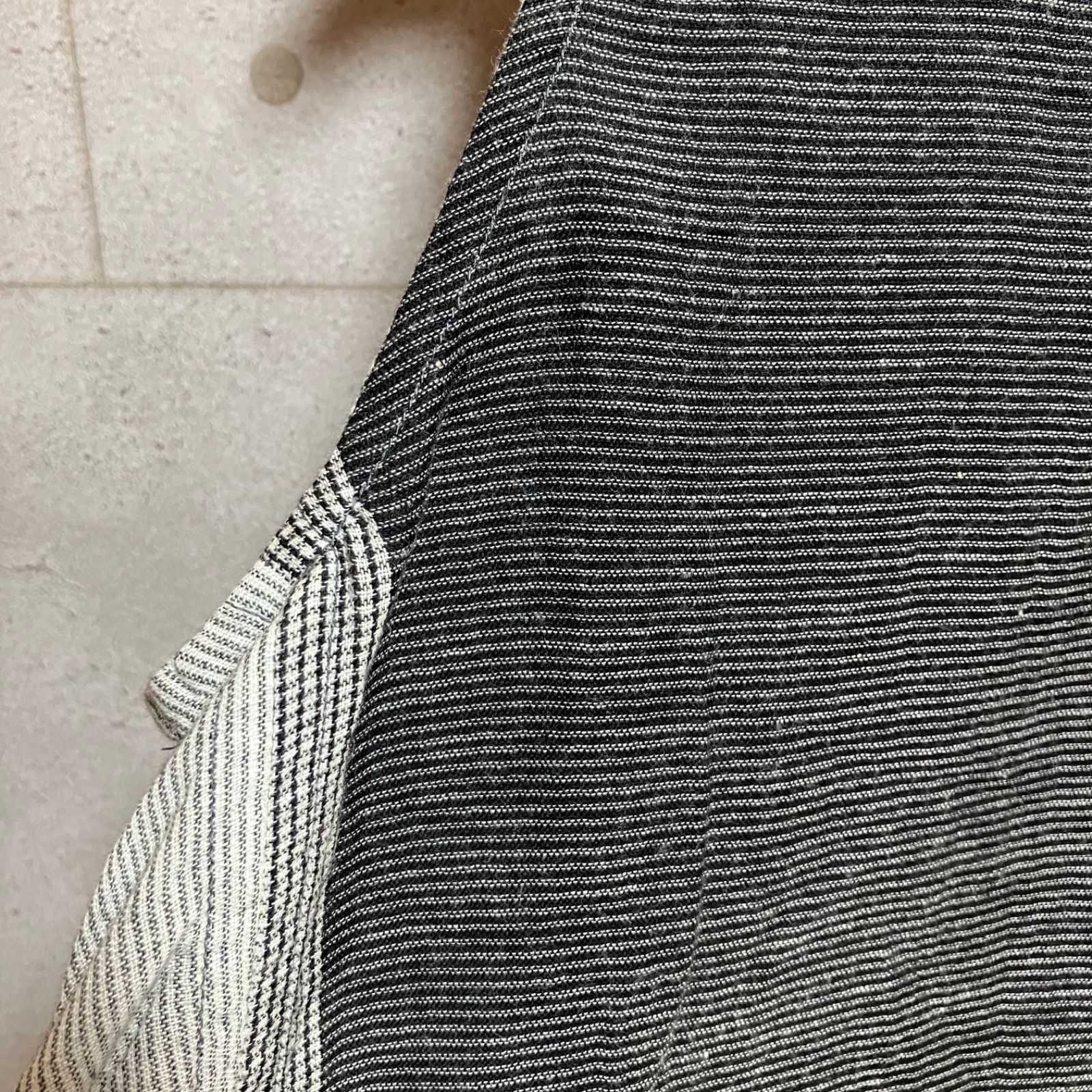 美品　萌　MOYURU ノースリーブ チュニック グレー　センソユニコ　M-L 萌 MOYURU モユル チュニック タンクトップ ノースリーブ
