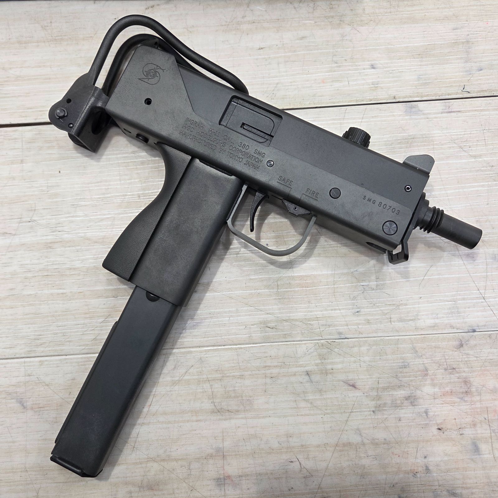 MGC エアマシンガン MGC] S&W M76 ポリスサブマシンガン ABS 発火モデルガン カート