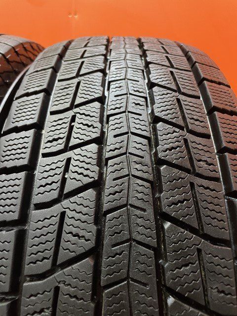 DUNLOP WINTER MAXX SJ8+ 225/65R17 17インチ スタッドレス 4本 22年製 バリ溝 ハリアー エクストレイル CX-5 RAV4等　(KTN121)