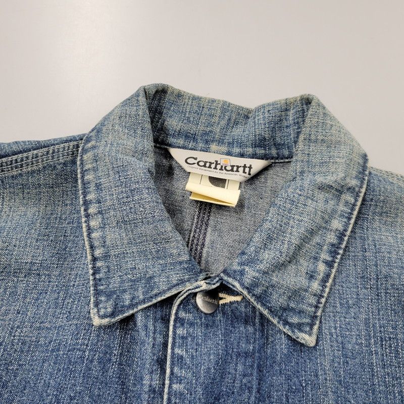 中古品】Carhartt カーハート COVERALLS DENIM JACKET 00108-095