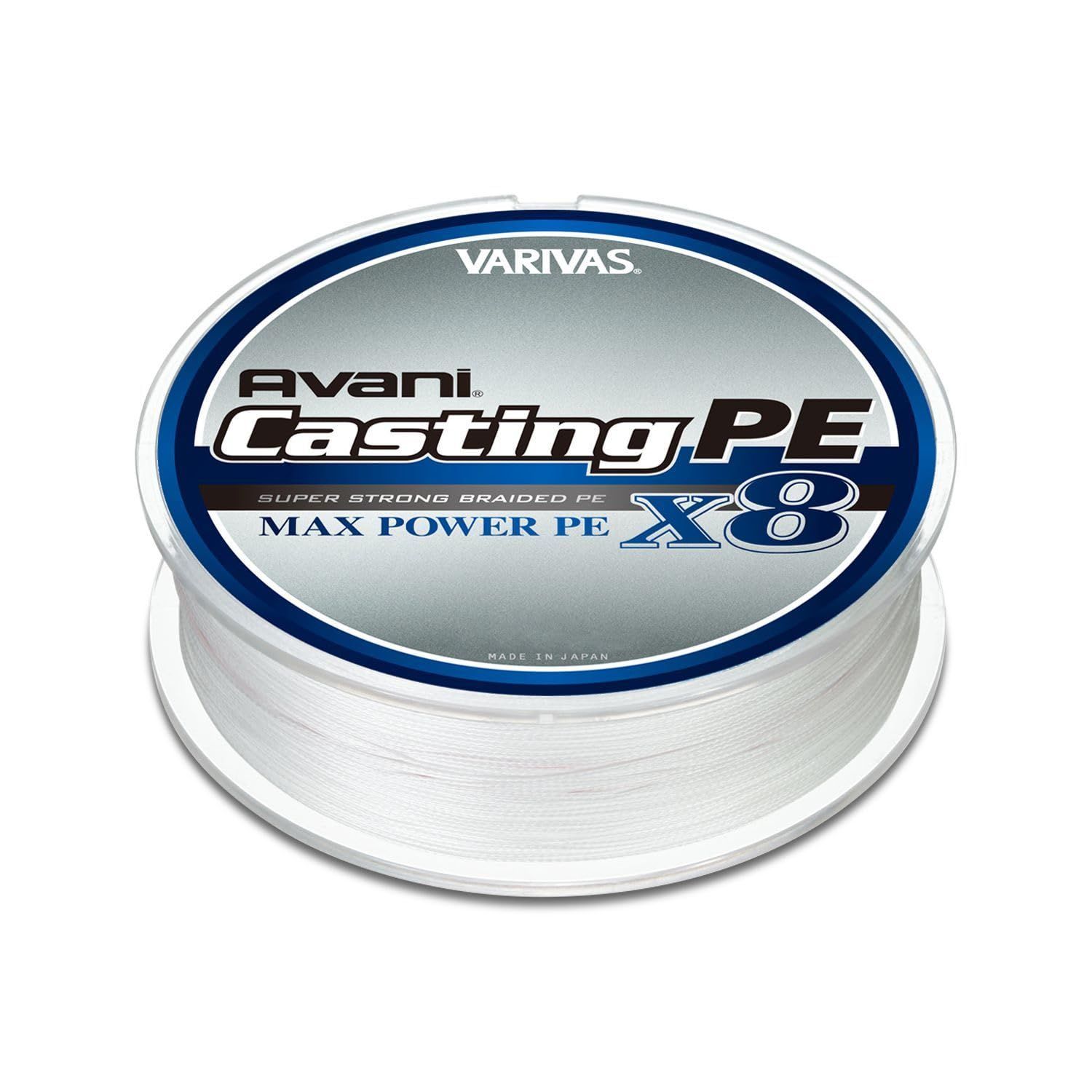 商品バリバスVARIVAS 8本撚り PEライン アバニ キャスティングMAXパワーX8