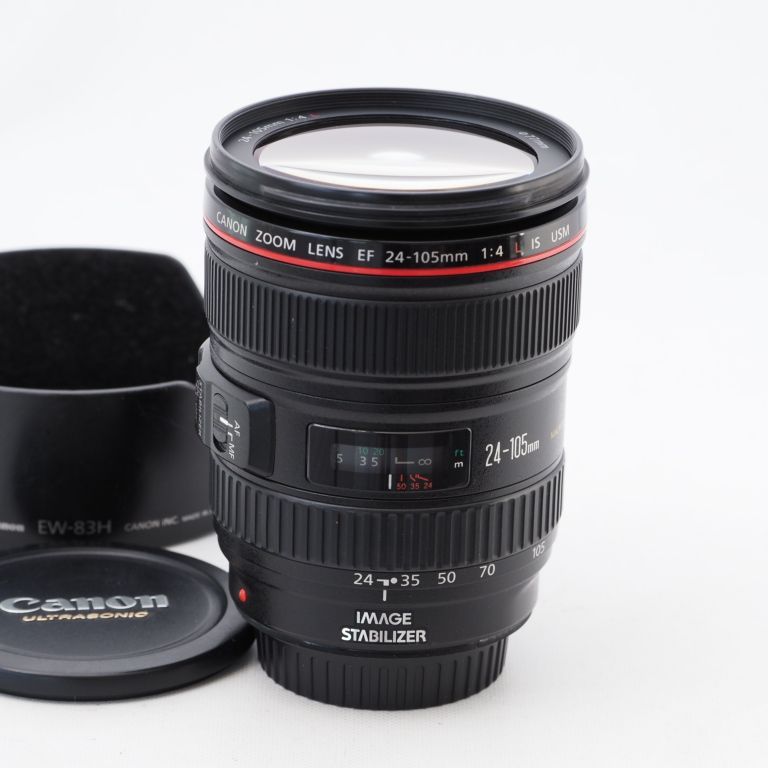 Canon キヤノン 標準ズームレンズ EF24-105mm F4L IS USM フルサイズ対応