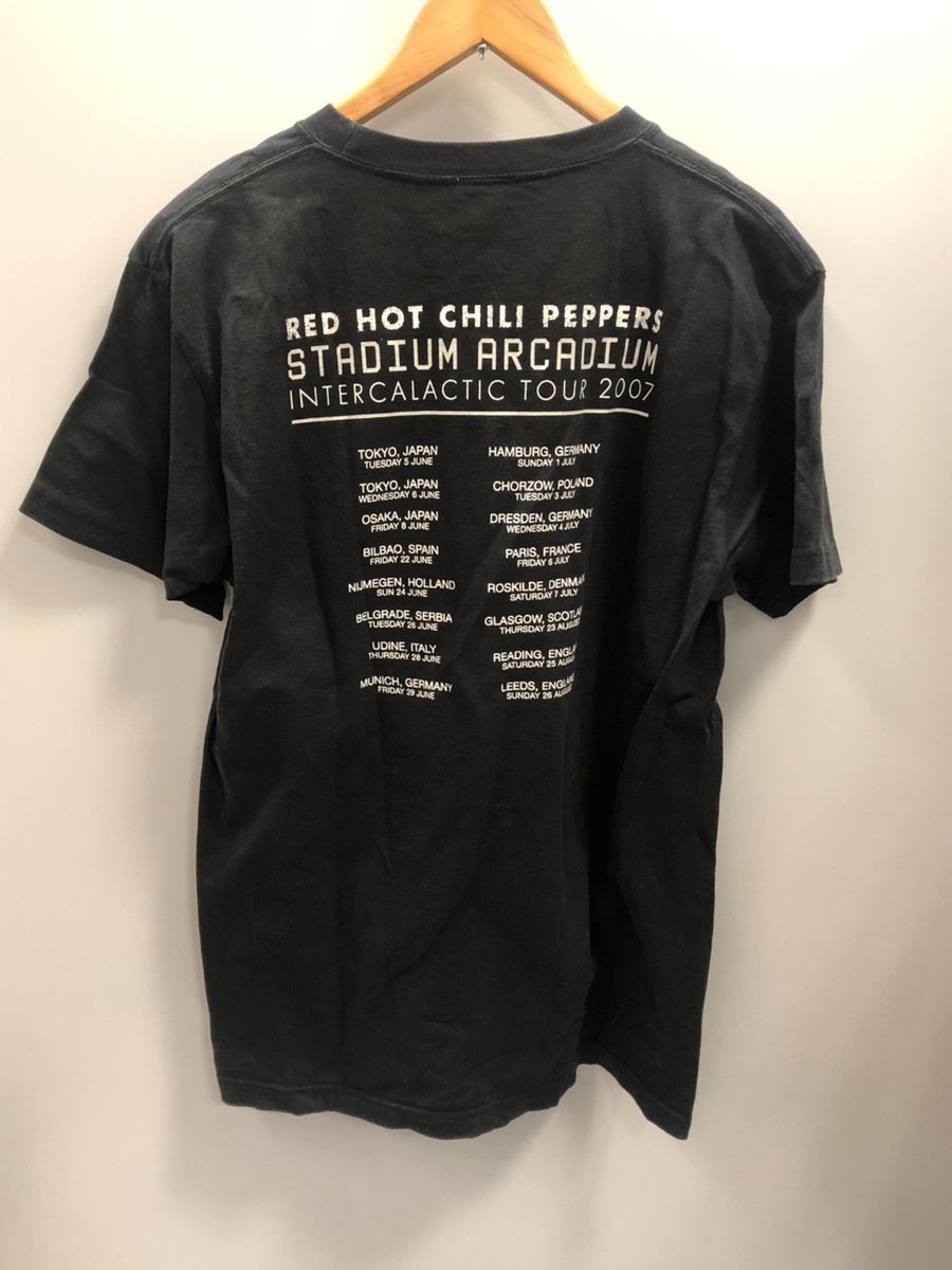 希少 レア RED HOT CHILI PEPPERS STADIUM ARCADIUM TOUR 2007 Tシャツ 