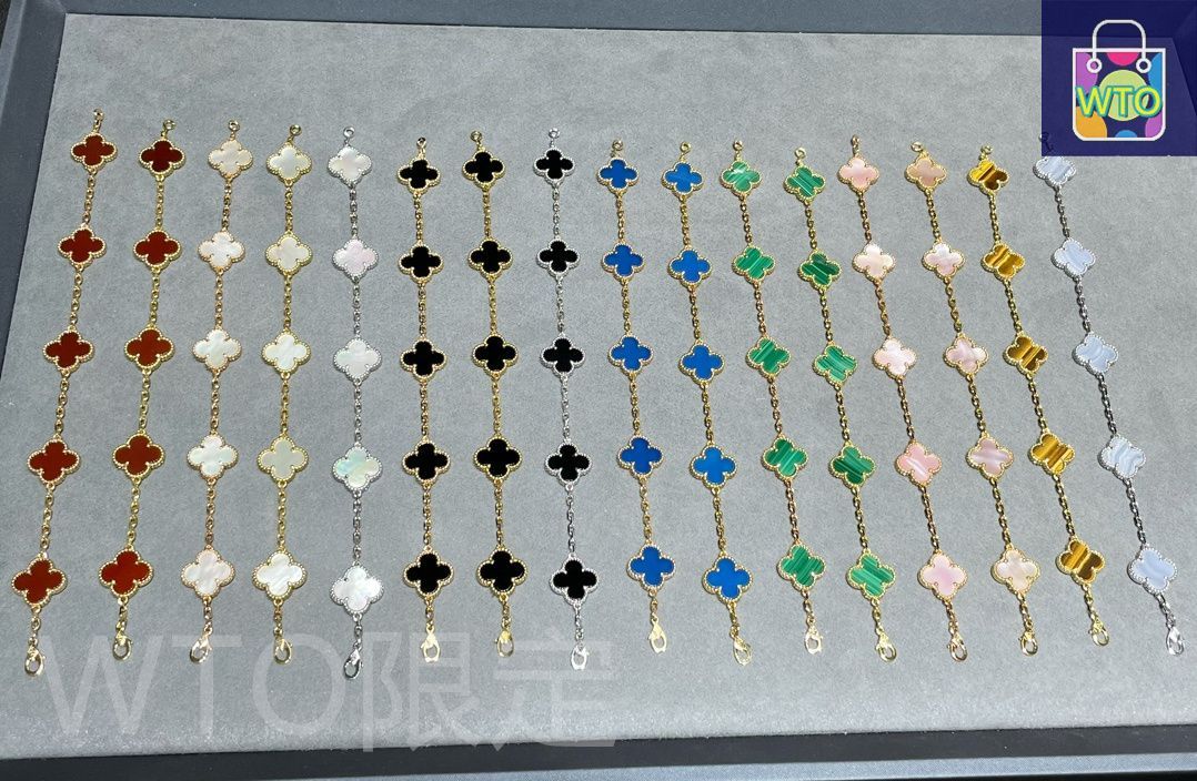Van Cleef & Arpels 四つ葉のクローバーブレスレット Van Cleef & Arpels] ヴァンクリーフ＆アーペル Vca 四つ葉の
