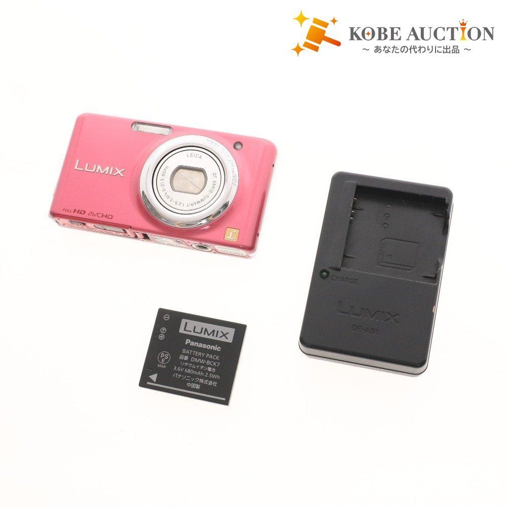 パナソニック/Panasonic/lumix fx77/ピンク/付属品完備 パナソニック/Panasonic/lumix fx77/ピンク/付属品完備