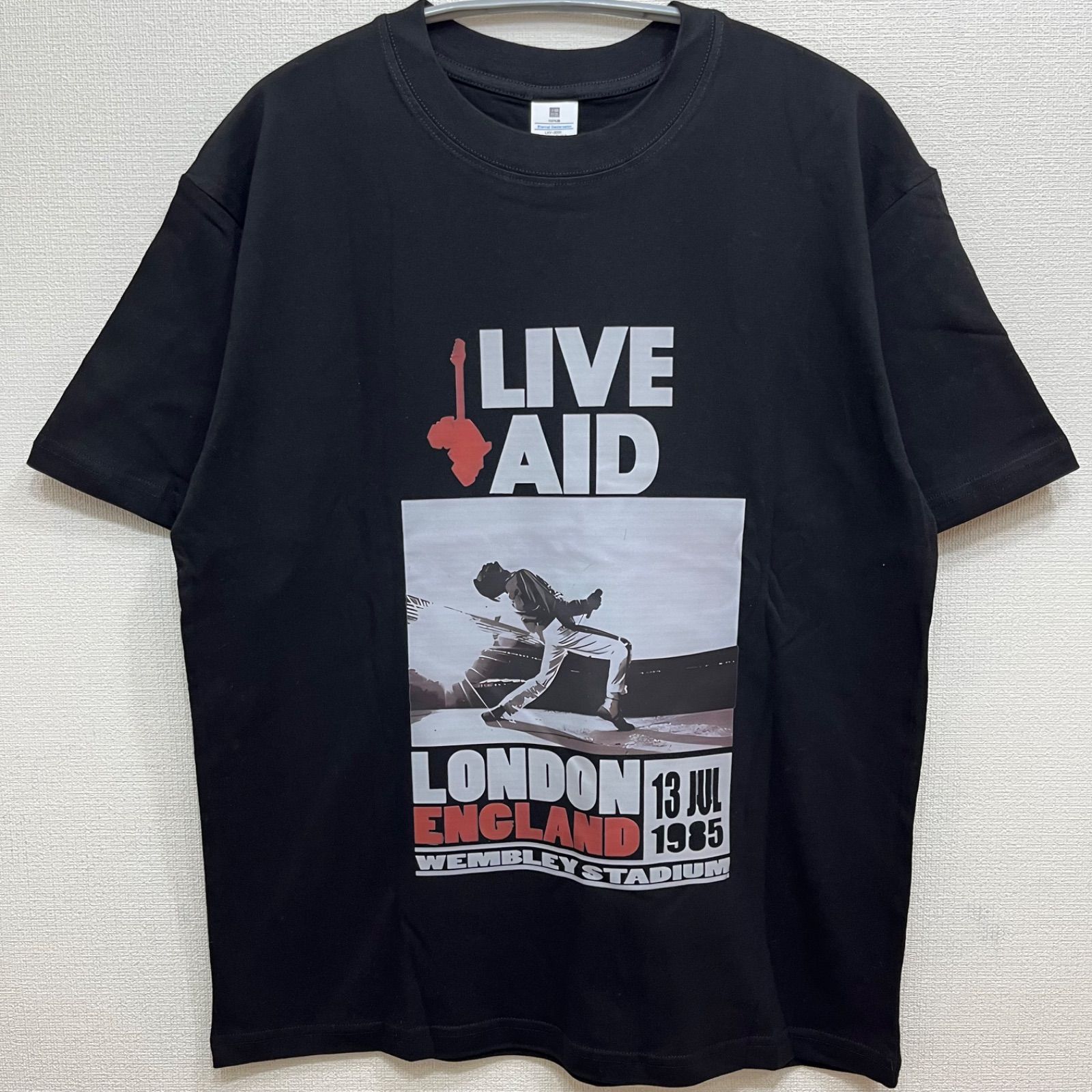 新品 ライブエイド LIVE AID クイーン QUEEN ミュージックTシャツ