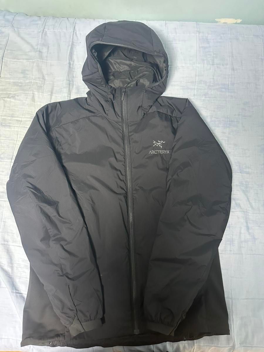 【Bunjang商品韓国直送】ARC'TERYX(アークテリクス) アトム lt フーディー パーカー 黒 L ラージ