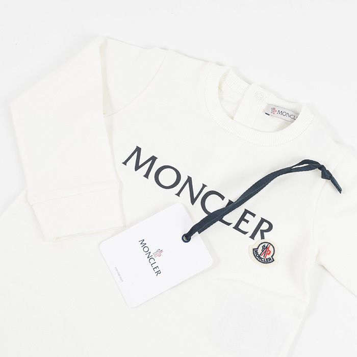 MONCLER ロゴ ベビー ロンパース