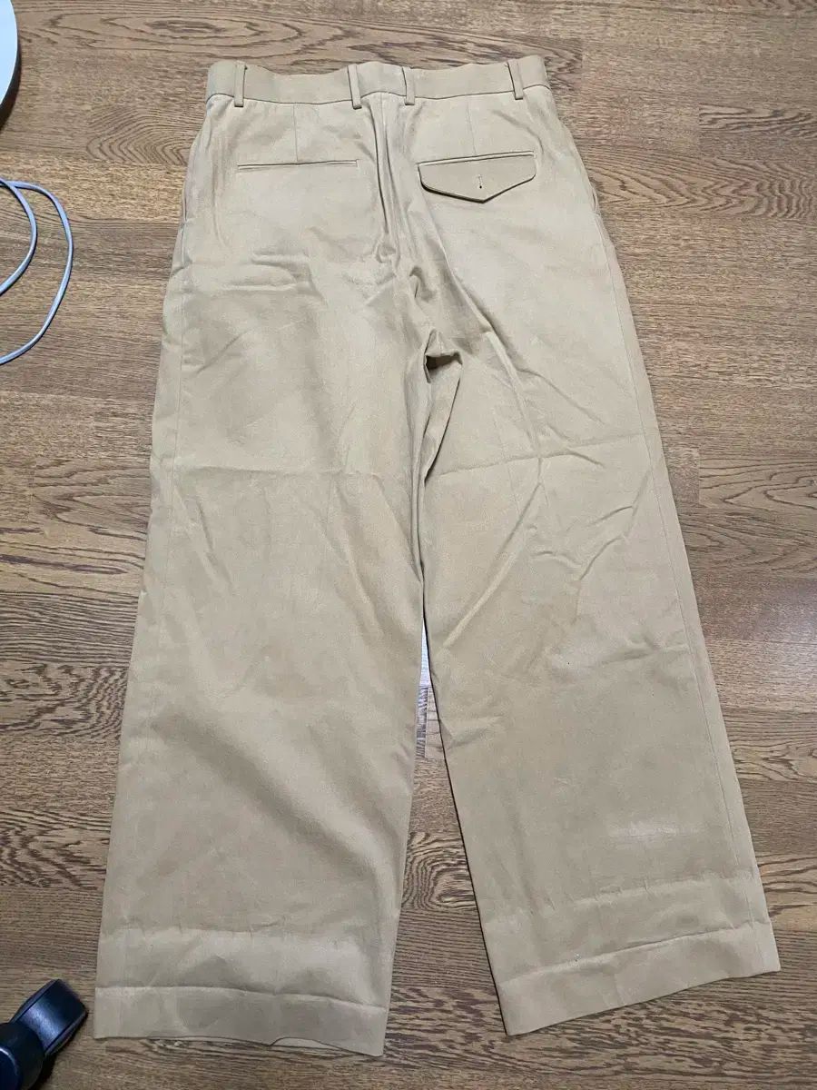 JUAN HOMME ジュアンオム ノヴァ コットン パンツ ベージュ M チノパン パンツ