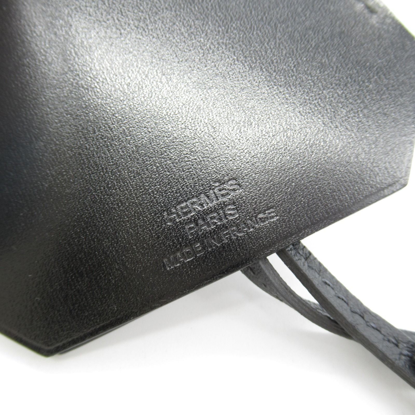 エルメス HERMES ネックレス ロングネックレス クロシェット ブラック 