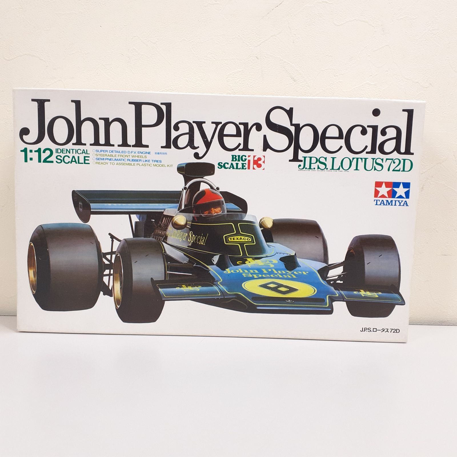 三沢店】 タミヤ 1/12 JPSロータス72D 未組み立て品 未使用品 三沢店】 タミヤ 1/12 JPSロータス72D 未組み立て品 未使用品