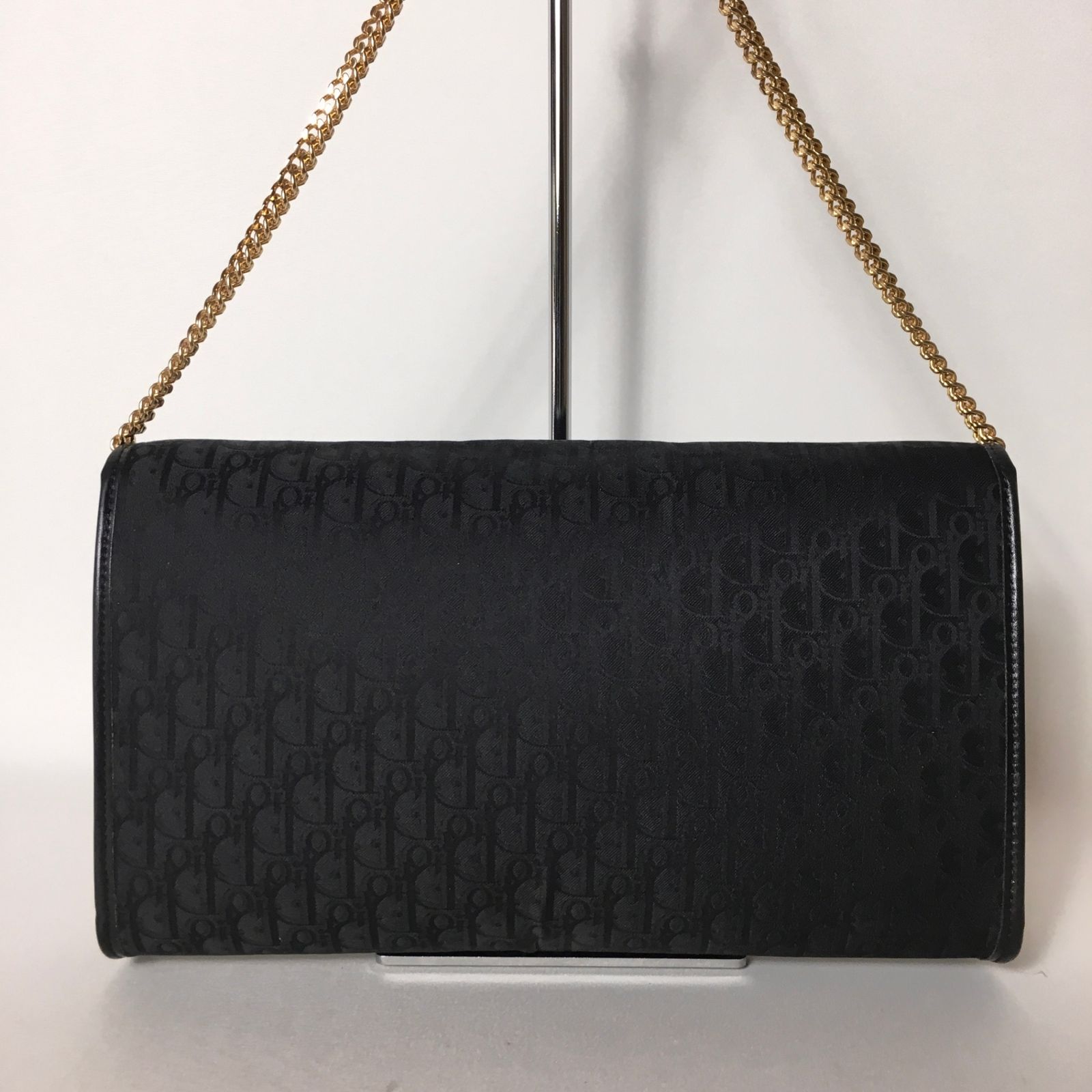 2509-72｜美品｜ディオール ショルダーバッグ ブラック