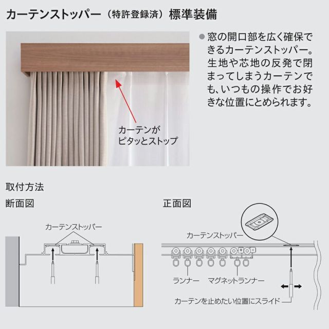 1cm単位で受注生産商品 カーテンボックス型