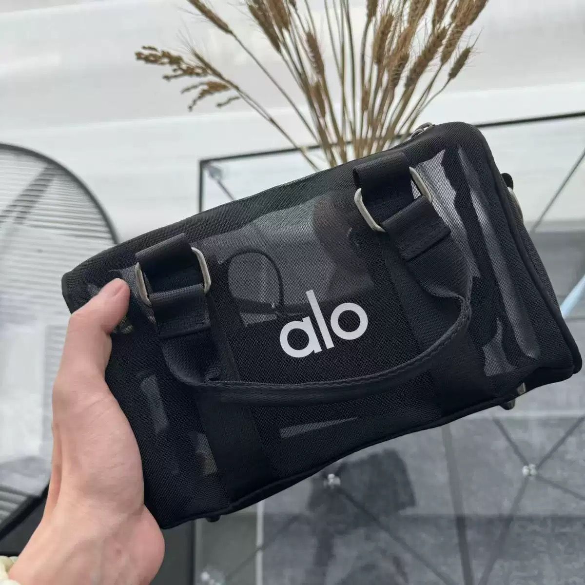alo ヨガバッグ フィットネス ジッパー 収納バッグ