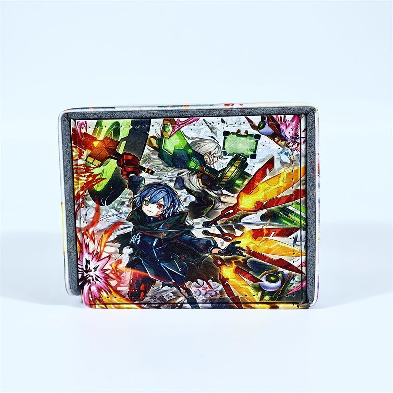 閃刀姫-カガリ 絵違い デッキケース カードケース レザー 遊戯王 デッキケース 閃刀姫 レイ ロゼ 増援 絵違い 新規 遊戯王 レザー