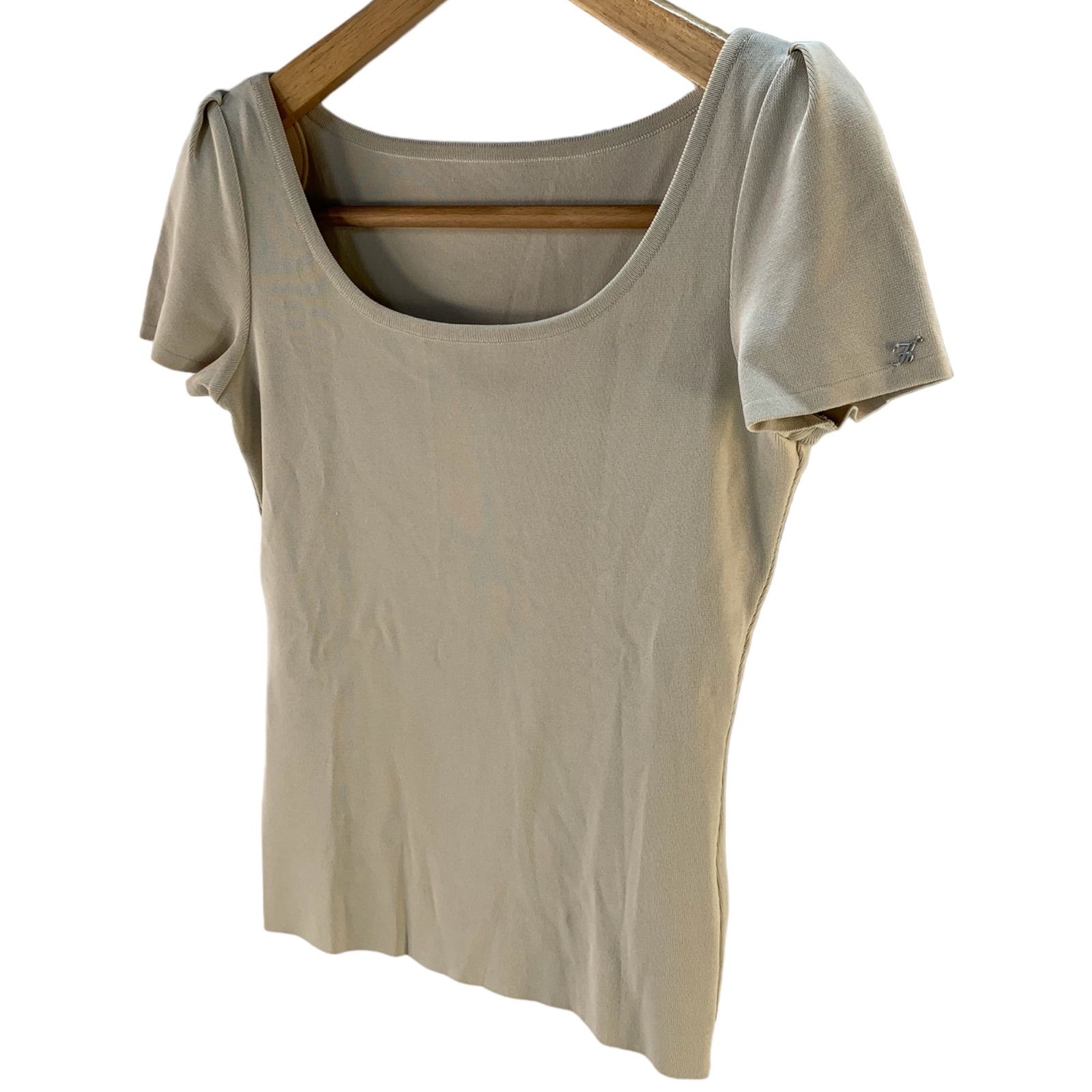 フォクシーベロアカットソー38 フォクシーニューヨーク 半袖カットソー